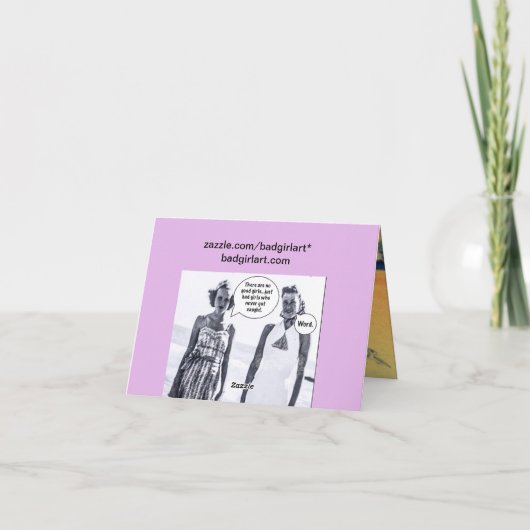 NOTECARD- KAART (Achterkant)