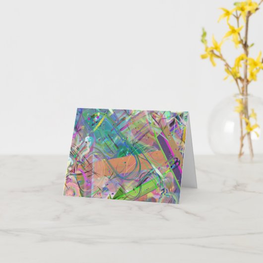 Notecard Kaart (Gele Bloem)