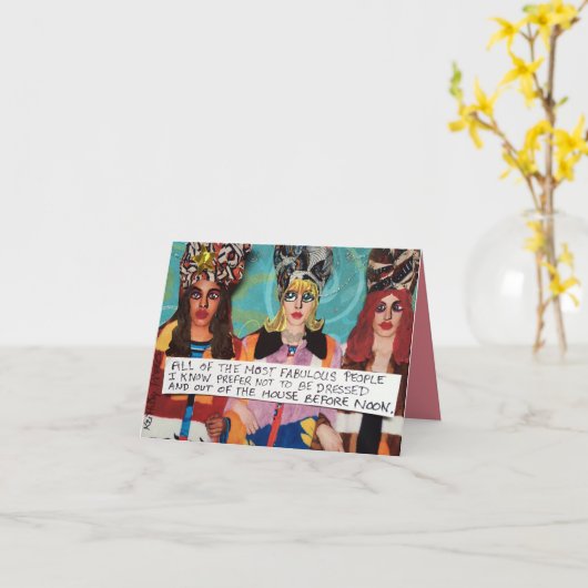 Notecard Kaart (Gele Bloem)