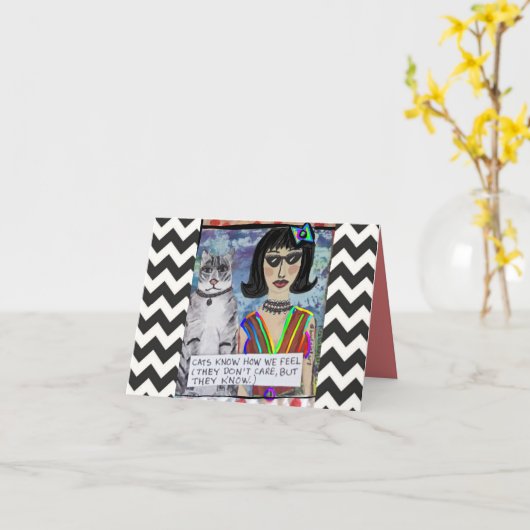 Notecard Kaart (Gele Bloem)