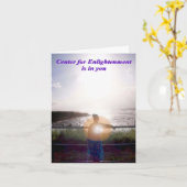 Notecard Kaart (Gele Bloem)