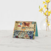 Notecard Kaart (Gele Bloem)