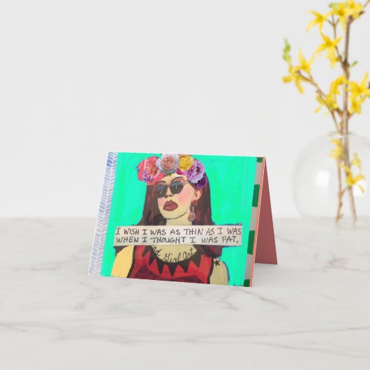 notecard kaart (Gele Bloem)