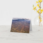 Notecard:  Kaboel van hierboven Kaart (Gele Bloem)