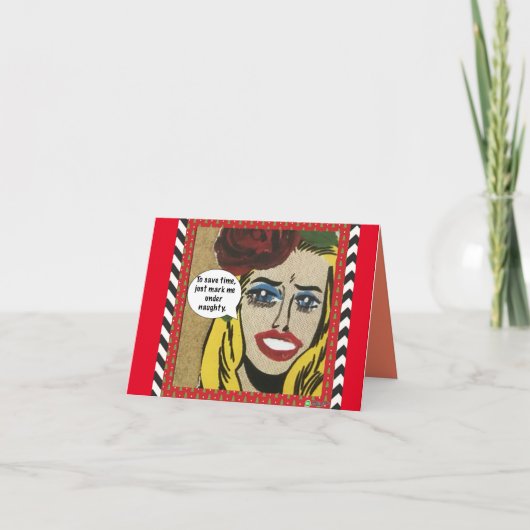 Notecard, kerst kaart (Voorkant)