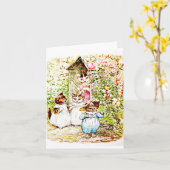 Notecard-Kinder Art-Beatrix Potter 24 Kaart (Gele Bloem)
