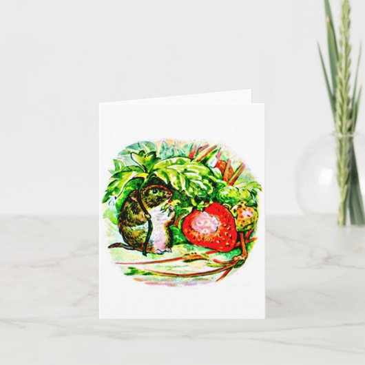 Notecard-kinder kunst-Beatrix Pottenbakker 11 Kaart (Voorkant)