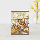 Notecard-kinder kunst-Beatrix Pottenbakker 16 Kaart (Gele Bloem)