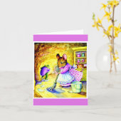 Notecard-kinder kunst-Beatrix Pottenbakker 1 Kaart (Gele Bloem)