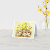 Notecard-kinder kunst-Beatrix Pottenbakker 28 Kaart (Gele Bloem)