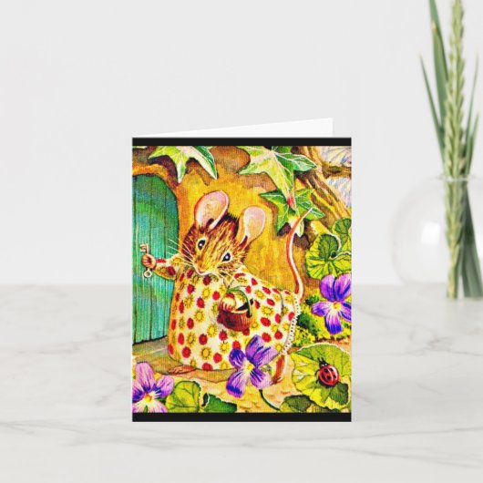 Notecard-kinder kunst-Beatrix Pottenbakker 30 Kaart (Voorkant)