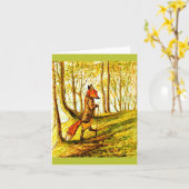 Notecard-kinder kunst-Beatrix Pottenbakker 4 Kaart (Gele Bloem)