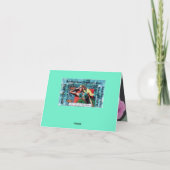 NOTECARD - LAAT JE RARE LICHT SCHIJNEN KAART (Achterkant)