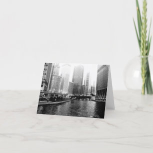 Notecard-liefde Kunst huis-de stad in 9 Kaart