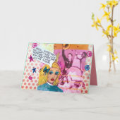 NOTECARD-MAN-SOMS SCHUINT U LEVEND MET HEN AF KAART (Gele Bloem)