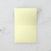 Notecard met BloemenDruk Kaart (Binnen)