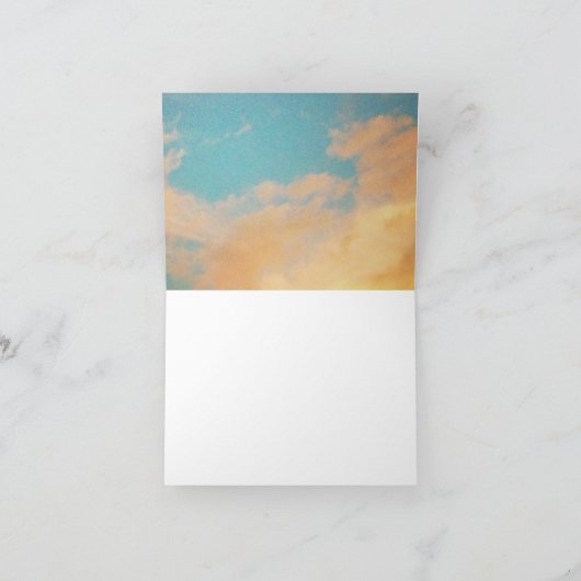 NOTECARD - MET EEN DRINK IN ÉÉN HAND KAART (Binnen)