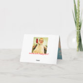 NOTECARD - MET EEN DRINK IN ÉÉN HAND KAART (Achterkant)