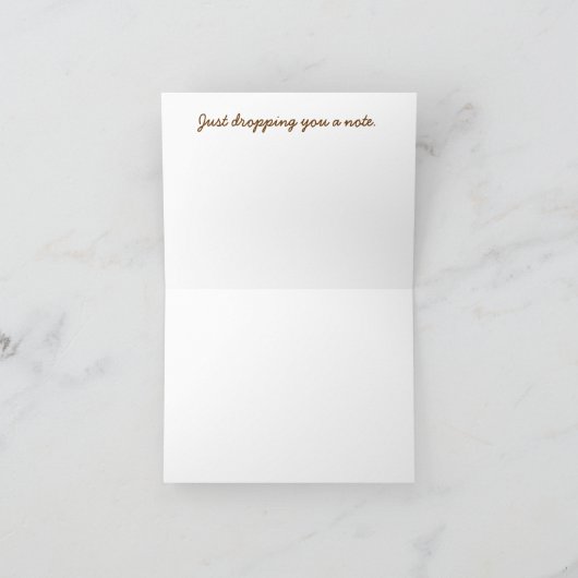 Notecard met het Nest van de Eend van de Wilde Kaart (Binnen)