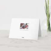 Notecard met Sneeuw op de Bloesem van Apple van de Kaart (Achterkant)