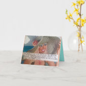 NOTECARD – MIJN PERFECTE LEVEN IS EEN HUIS KAART (Gele Bloem)