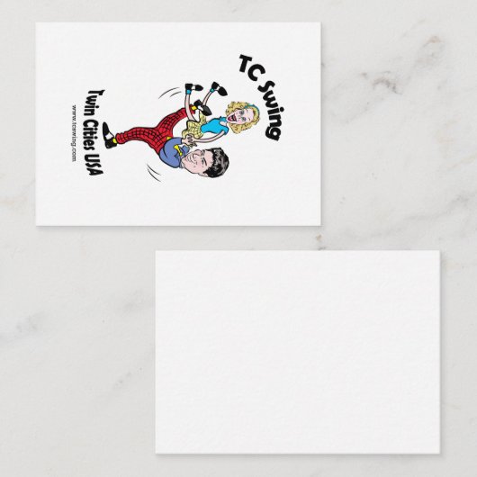 Notecard Notitiekaartje (Voorkant / Achterkant)