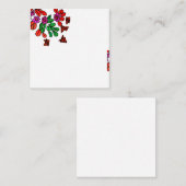 notecard notitiekaartje (Voorkant / Achterkant)