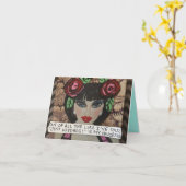 Notecard-of all the lies I've told just kidding is Kaart (Gele Bloem)