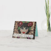 Notecard-of all the lies I've told just kidding is Kaart (Voorkant)