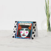 NOTECARD-ROAD MINDER GEREISD. KAART (Voorkant)