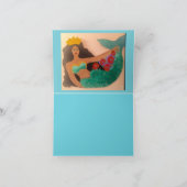 Notecard-She stond bekend als het grote stuk staar Kaart (Binnen)