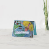 Notecard-She stond bekend als het grote stuk staar Kaart (Voorkant)