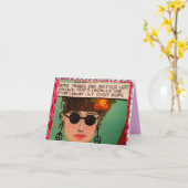 NOTECARD-SOMMIGE WORDEN DE DINGEN BETER VERLATEN KAART (Gele Bloem)