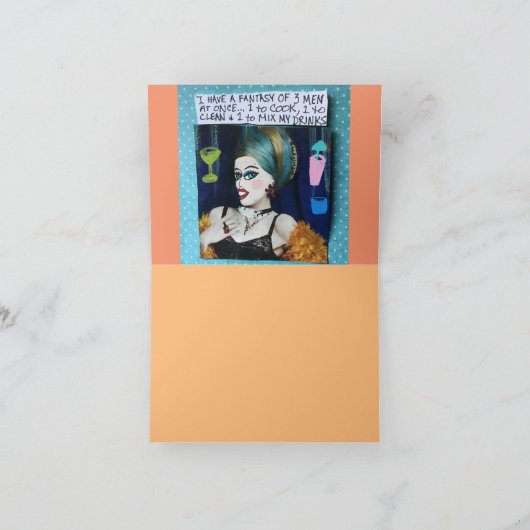 NOTECARD-STEP ASIDE KOFFIE KAART (Binnen)