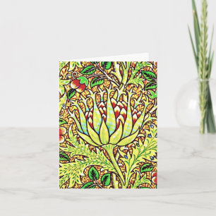 Notecard- Stof/Mode-William Morris 15 Kaart