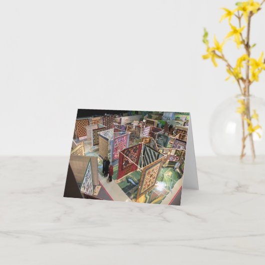 notecard toont DCSQ Kaart (Gele Bloem)