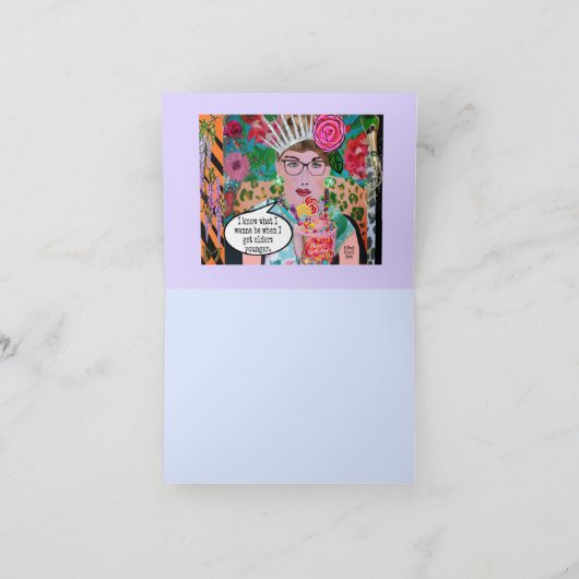 Notecard-u is niet oud. U bent  Kaart (Binnen)