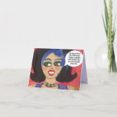 Notecard-u is niet oud. U bent  Kaart (Achterkant)