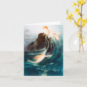 Notecard van de rijnmaagden kaart (Gele Bloem)