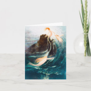 Notecard van de rijnmaagden kaart