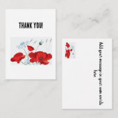 Notecard. Verander voor en achter Notitiekaartje (Voorkant / Achterkant)