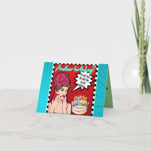 NOTECARD-verjaardag Kaart (Voorkant)