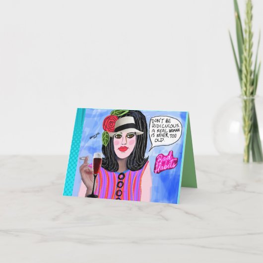 NOTECARD-verjaardagsKaart Kaart (Voorkant)