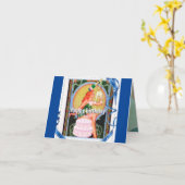 Notecard- verjaardagskaart kaart (Gele Bloem)