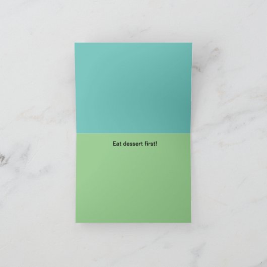 NOTECARD-verjaardagsKaart Kaart (Binnen)