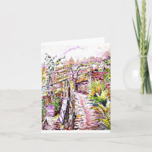 Notecard-vintage illustratie-Beatrix Pottenbakker Kaart