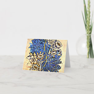 Notecard-Vintage Stof/Mode-William Morris 10 Kaart