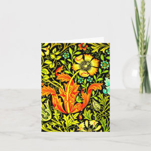 Notecard-Vintage verbinding/Mode-William Morris 14 Kaart