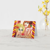 NOTECARD-VRIENDEN ZIJN GODS MANIER OM ZICH TE VERO KAART (Gele Bloem)