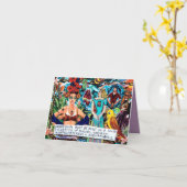 NOTECARD-VRIENDSCHAPPEN MOET OP SHENANIGANS WORDEN KAART (Gele Bloem)